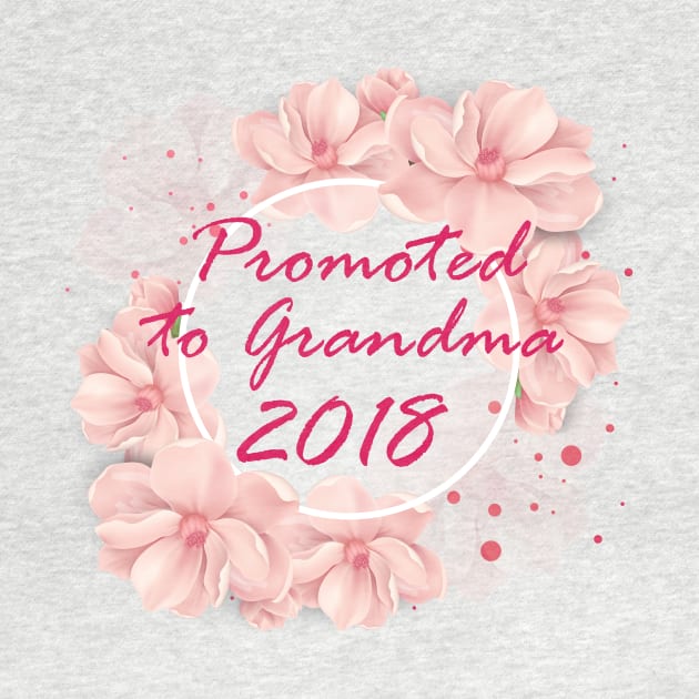 Promoted To Grandma 2018 - Great Grandma To Be Gifts by chrizy1688